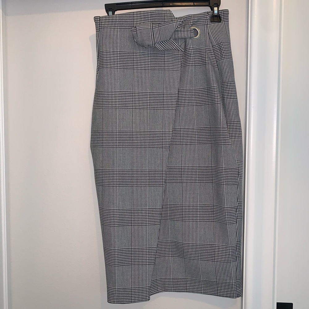 Midi winter skirt